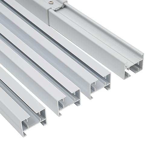 JJsdwin Vorhangschiene, 18W urtain Rail mit Motor, Elektrische Vorhänge...