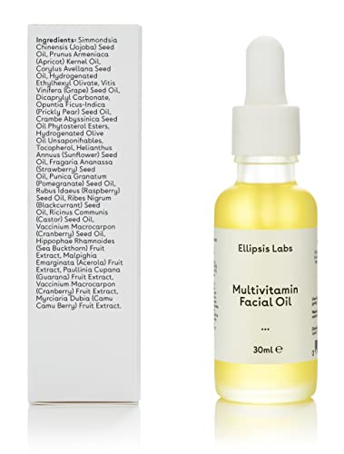 Ellipsis Labs Multivitamin Facial Oil Packed Full Of Vitamins, All Working Together To Rejuvenate And Hydrate Your Skin, Deep Anti Aging Moisturizer #TOP5