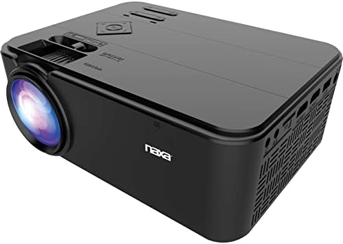 Naxa Electronics Home Theater LCD Projector, 150-inch, Black image 8 of 8 B084BQK66Q