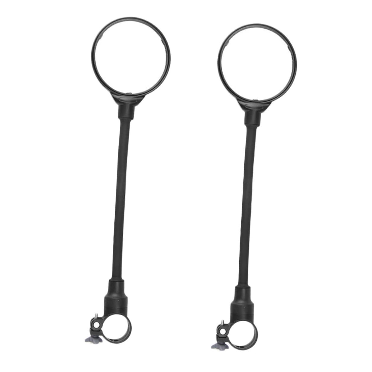 BESPORTBLE 2pezzi Specchietti Retrovisori Regolabili Per Per Monopattini -bike Facile Installazione e Materiali Resistenti