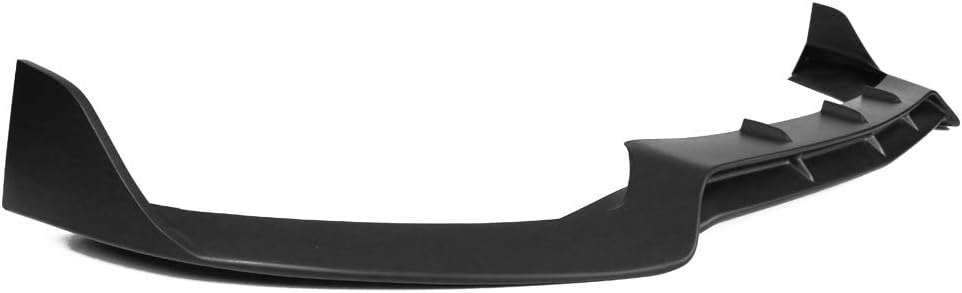 FREEMOTOR802 Compatible with 2015-2018 Mercedes-Benz C-Class W205 Sport 2015-2017 C43 AMG Front Bumper Lip, B Style Black PP Spoiler Guard Splitter Valance Chin
