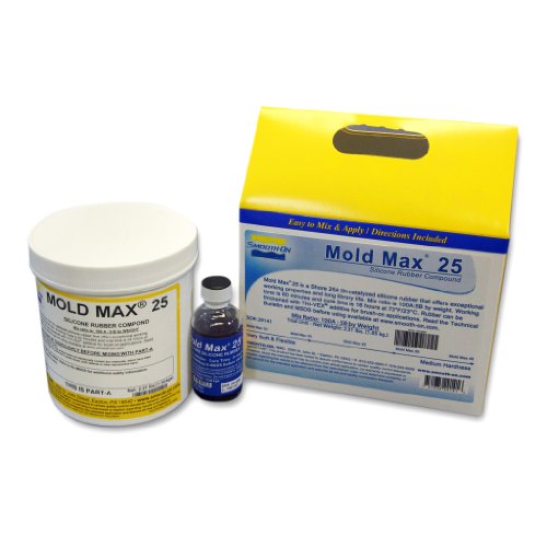 Smooth-On Mold Max 25 - Condensation Cure Silicone Rubber Compound - Pint Unit