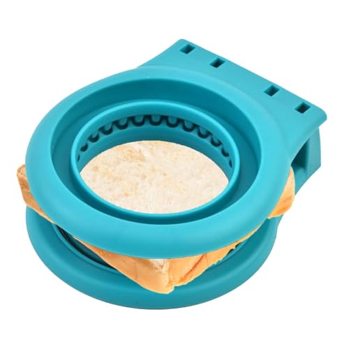 Stampo tagliaerba, taglierina per sandwich e sigillante, macchina per sandwich rotonda, taglierina a sandwich e sigillante intarsiabile, macchina per pancake tascabile in acciaio