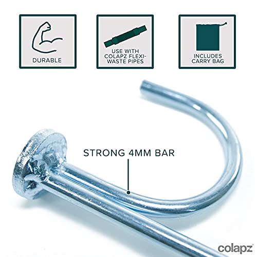 Colapz Caravan Accessories - Waste Flexi Pipe Positioning Rock Pegs for Hard and Soft Ground -10 pcs - Image 3