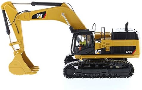 Miniatura 5 de para el camión acabado modelo DIECAST del COCHE del excavador hidráulico del CAT 374D L 1/50