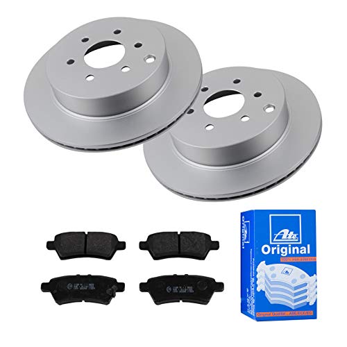 R1 Concepts Bremsen-Set Vorne & Hinten Für Subaru Impreza WRX – Mit Bremsrotoren & Halbmetallischen Belägen