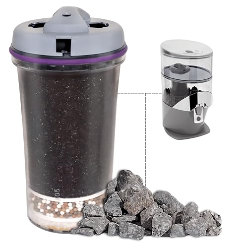 Gravity Water Filter Cartridge Mineral Stones for Nikken 13845 and 13562