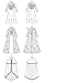 McCall's M7000 Women and Girl's Fairy Tale Snow Princess Costume Sewing Pattern, Sizes 3-14