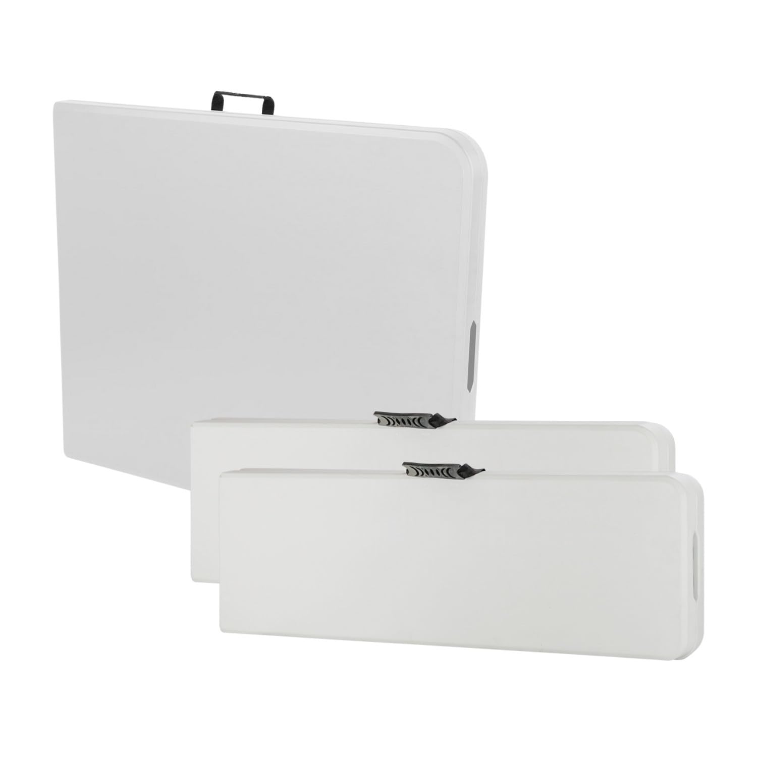 THINIA HOME Conjunto Plegable Mesa con 2 Bancos de 180cm Catering