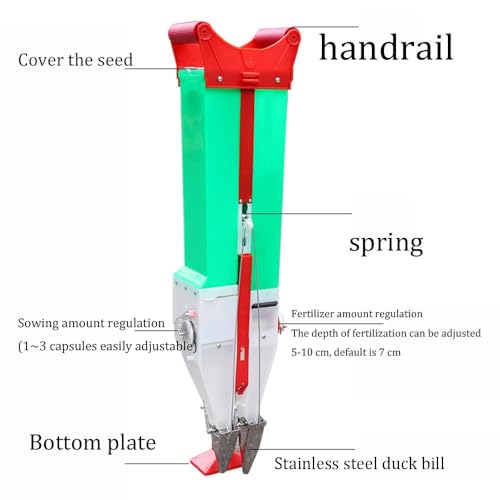Sembradora Manual Ajustable de Doble Canasta para Granos miniatura 3