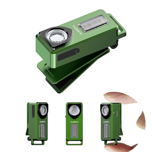Lampe de poche rechargeable à clipser pour travailler les mains libres dehors