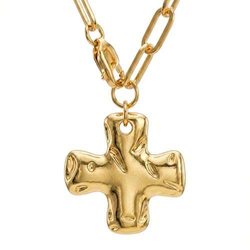 oneyoyo Chunky Cross Chain Necklace