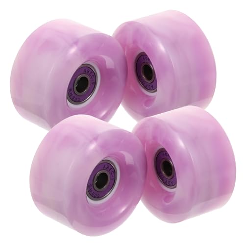 Outanaya 4pcs Skate Wheels Roller Wheels Indoor/outdoor Replacement Pu Material for Skating