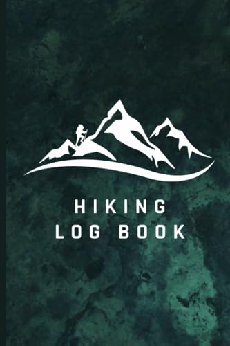 Hiking log book: Hiking journal, 6''x9'' travel size, with space for photo and prompts to write