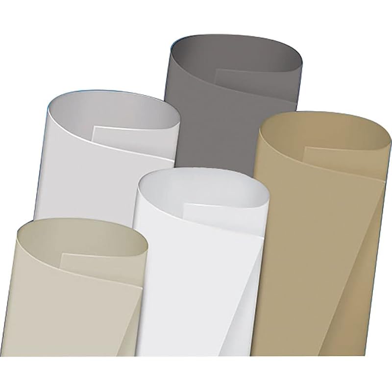 Membrana para teto de RV em TPO Dicor DIFlex II, resistente a UV, cor marfim, DFII46V-10, 1,37 m x 3,05 m