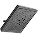 Delta Faucet H2Okinetic 3-Setting Shower Head, Oil Rubbed Bronze Delta Shower Head Square, Showerheads, 2 GPM Flow Rate, Venetian Bronze 52684-RB
