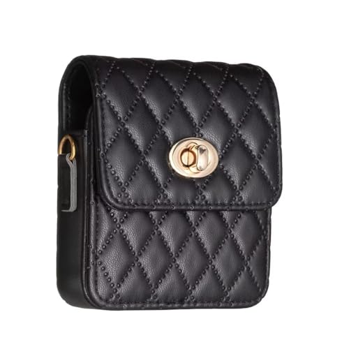 Custodia per la Del Telefono Motorola Razr 60 Mini Borsa per + Per con cordino-Nero elegante