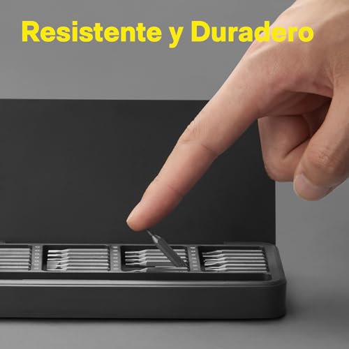 Miniatura 6 de Hoto Destornilladores Precision Kit, Juego De Destornilladores Manual 28 En 1, Destornilladores Con Magnetizador, Herramientas De Reparación Para Electrónica Computadora Reloj Gafas