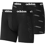 adidas Mens GFX Brief 2pp Shorts, Black/Black, M