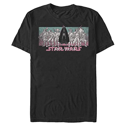 T-shirt Star Wars Groupe de Visions Homme anti-déformation qui ne rétrécit pas au lavage