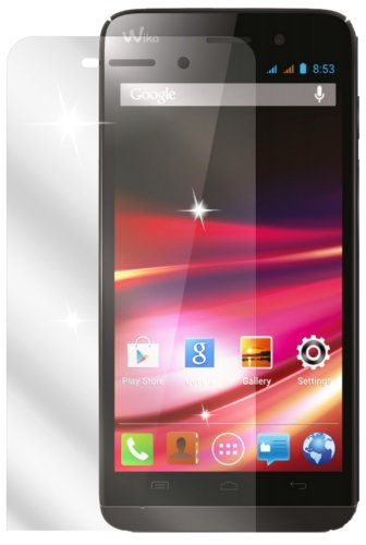 dipos I 2X Schutzfolie klar kompatibel mit Wiko Fizz Folie Bildschirmschutzfolie