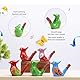 Tiuxiu Wasservogelpfeifen, 10 Stück Bunt Keramische Pfeife Mit Seil Vogelpfeife Kinder Set Wasser Füllbar Klang Von Klarem Kinder Party Favors Geschenke Zufällig Stil