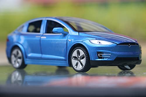 1:32 Scale Car Model X Alloy Diecast Pull Back Electronic Toys With Lights And Sound, Mini Vehicles Toys For Kids Gift #TOP6