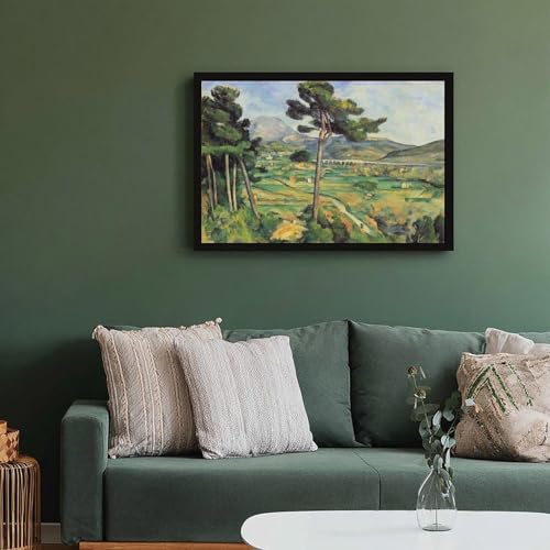 Toile Mont Sainte-Victoire Cézanne décoration murale pour bureau