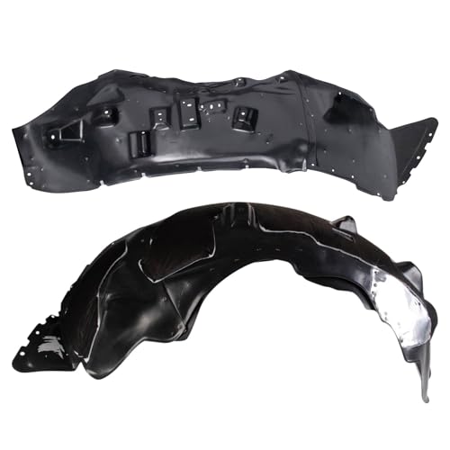 Image of TRQ Front Inner Fender Liner Set Compatible with 2018 Ford Expedition FO1248185 FO1249185