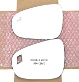 Blind spot Mirror Glass with FULL SIZE ADHESIVE for Lexus ES300h ES350 GS F GS200t GS300 GS350 GS450h IS200t IS250 IS300 IS350 LS460 LS600h RC F RC200t RC300 RC350 Driver Side View Left LH