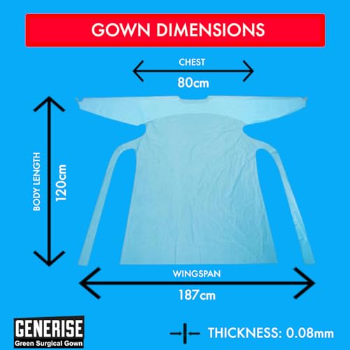 Blouses isolantes Generise manches longues protégeant des fluides - 5