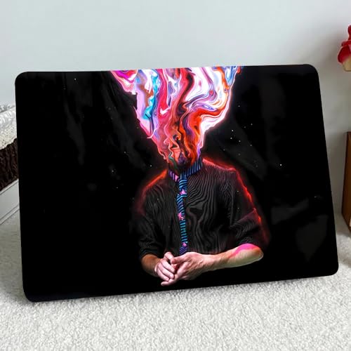 Image of NoWorries 14inch /15.6inch Laptop Skin ''Customizable'' Easy to Apply Gray Back Skin for All Laptops (Theme - Graffiti) (Scratch & Dustproop) Gray Back Material Bubble Free Laptop Skins