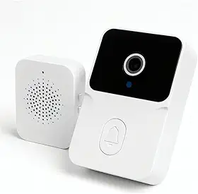 Campainha Inteligente Sem Fio com Câmera HD Visão Noturna e Áudio Bidirecional Conexão Wi-Fi Monitoramento em Tempo Real pelo Celular Alerta de Movimento e Segurança Residencial Premium