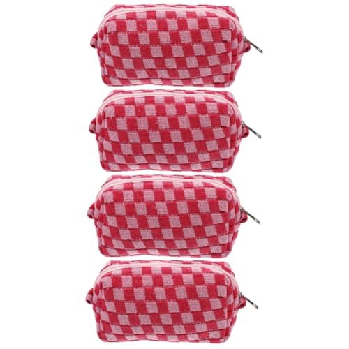 Trousse de toilette motif écossais : emportez vos secrets de beauté