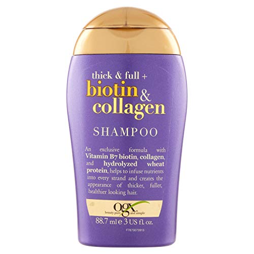 OGX Shampooing épais et complet + Biotine & Collagène 88,7 ml