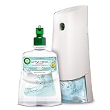 Air Wick Active Fresh Spray Automático Sin Aerosol - ambientador hogar con fragancia a Nenuco, 2 veces más aceites esenciales, hasta 70 días de duración