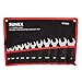 Sunex Tools 9930 SAE Stubby Combination Wrench Set, 3/8-Inch - 15/15-Inch, 11-Piece