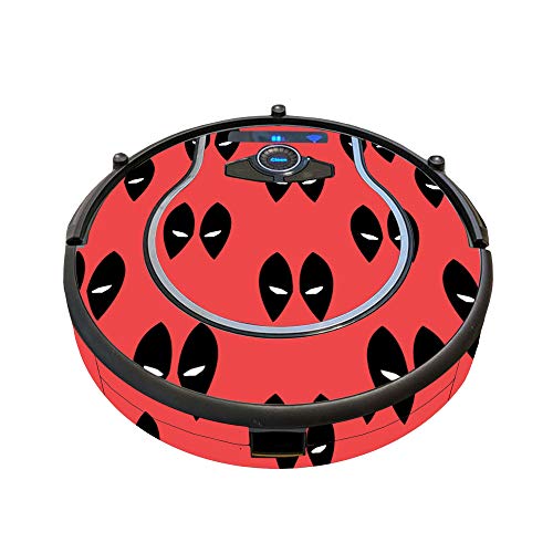 Image of MightySkins Skin Compatible with Shark Ion Robot 750 Vacuum Minimal Coverage - Dead Eyes Pool | Protective, Durable, and Unique Vinyl wrap Cover | Easy to Apply, Remove | Made in The USA