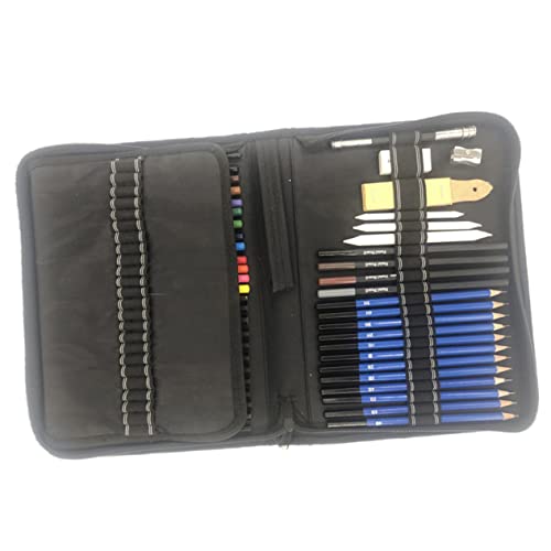 プロフェッショナルスケッチと鉛筆72本セット - 水溶性鉛筆 アートドローイング、絵画、大人の塗り絵用