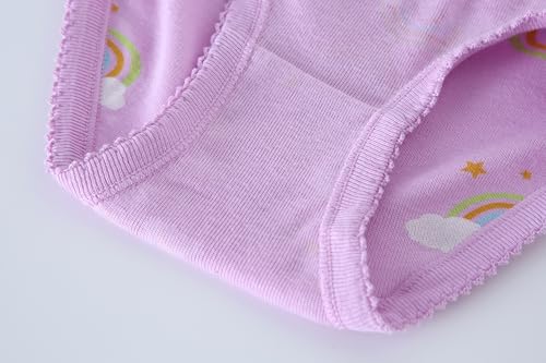 Image of benetia Girls' Underwear Soft Cotton 6-8 Pack