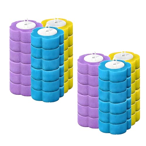 Snofrid Toilet Disposable Brush with Holder & Refill Heads - Hygienic Sanitary Toilet Cleaner for Easy Cleaning Streak-Free Fresh Bathroom No Mess Disposable Toilet Bowl (1 Refill (36 pcs))