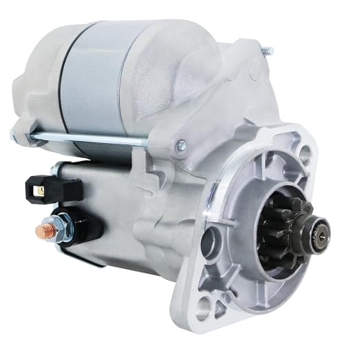 Image of Starter Replacement New for Kubota Diesel Compact Tractors L2250 L2500 L2550 L2650 L2800 L2900 L2950 L3010 L3130 L3240 L3300 L3400 L3410 L3430 L35 KJS130 3407016081 3407016083 1280008460 1280008462