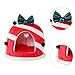 Bothyi Christmas Cat Bed Pet Cave Winter Removable Washable Cushion Cute Nest House for Puppy Kitten Small Dog