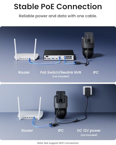 Image of REOLINK TrackMix PoE Grey Dual-Lens PTZ Security Camera 6X Hybrid Zoom