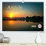 Angeln - meine Leidenschaft (Premium, hochwertiger DIN A2 Wandkalender 2023, Kunstdruck in Hochglanz)