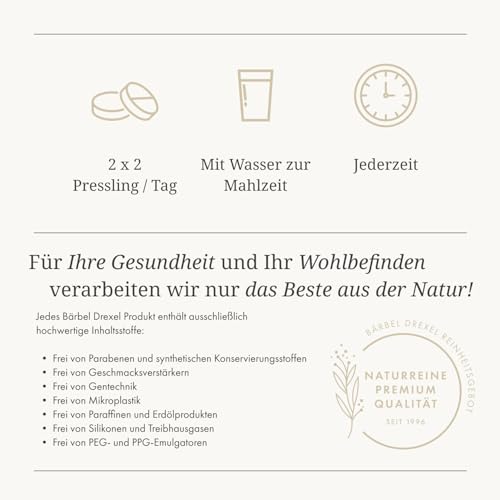Beta-Glucan Bärbel Drexel Cholesterin Fit Presslinge
