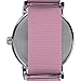 Timex x Peanuts Women's Weekender in Bloom 31mm Watch - Pink Strap White Dial Silver-Tone Case