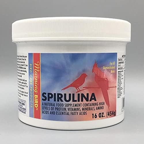 Morning Bird Spirulina, Supplement for Caged Birds