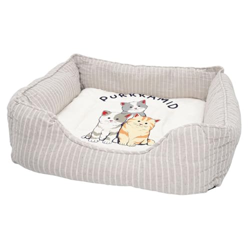 Panier pour chat et chien contre le stress lit isolant à base antidérapante