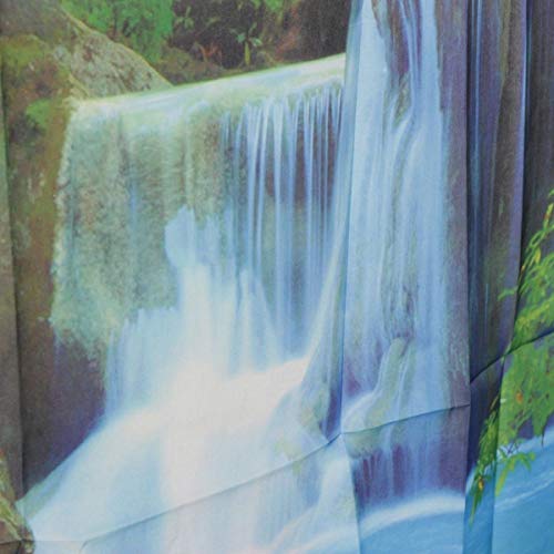 Tenda da doccia in 100% tessuto, con stampa 3D di